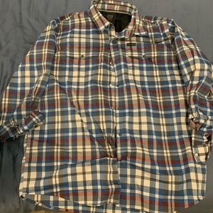 Wrangler X ATG All Terrain Gear Button Up Fishing Shirt